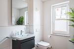 Badezimmer - Dünenquartier Apartment 01 - Top-Hundeurlaub