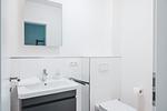 Badezimmer - Dünenquartier Apartment 02 - Top-Hundeurlaub