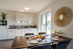 Küche / Küchenzeile - Dünenquartier Apartment 04 - Top-Hundeurlaub