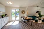 Wohnzimmer - Dünenquartier Apartment 04 - Top-Hundeurlaub