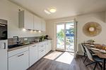 Küche / Küchenzeile - Dünenquartier Apartment 04 - Top-Hundeurlaub