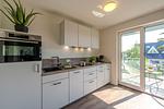 Küche / Küchenzeile - Dünenquartier Apartment 04 - Top-Hundeurlaub
