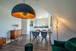 Wohnzimmer - Dünenquartier Apartment 04 - Top-Hundeurlaub
