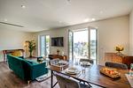 Wohnzimmer - Dünenquartier Apartment 05 - Top-Hundeurlaub