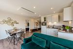 Küche / Küchenzeile - Dünenquartier Apartment 05 - Top-Hundeurlaub