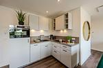 Küche / Küchenzeile - Dünenquartier Apartment 05 - Top-Hundeurlaub