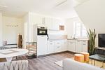 Wohnzimmer - Dünenquartier Apartment 21 - Top-Hundeurlaub
