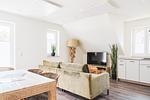 Wohnzimmer - Dünenquartier Apartment 22 - Top-Hundeurlaub