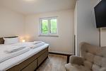 Schlafzimmer - Dünenquartier Apartment 24 - Top-Hundeurlaub