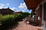 Terrasse - Alpenrose - Feriendorf Via Claudia Haus 53 - Top-Hundeurlaub