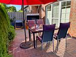 Terrasse - Friesendrööm - Top-Hundeurlaub
