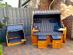 Terrasse - Friesendrööm - Top-Hundeurlaub