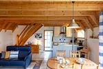Wohnzimmer - Ferienhaus "Leuchtturm" Lale Andersen 11 - Top-Hundeurlaub