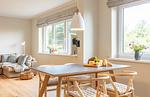 Ferienwohnung Nordkap in Wittdün/Amrum   Esstisch - Haus Jungnamen Sand - Wohnung Nordkap - Top-Hundeurlaub