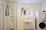 Badezimmer - Apartment A14 „Familienapartment mit 2 Bädern & Balkon“ im "Pine Hill Resort" - Top-Hundeurlaub