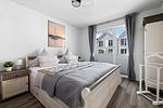 Schlafzimmer - Ferienwohnung Krosse Krabbe Olpenitz - Top-Hundeurlaub