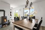 Wohnzimmer - Ferienwohnung Krosse Krabbe Olpenitz - Top-Hundeurlaub