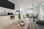 Wohnzimmer - Ferienwohnung Krosse Krabbe Olpenitz - Top-Hundeurlaub