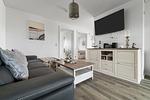 Wohnzimmer - Ferienwohnung Krosse Krabbe Olpenitz - Top-Hundeurlaub