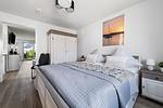Schlafzimmer - Ferienwohnung Krosse Krabbe Olpenitz - Top-Hundeurlaub