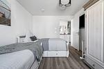 Schlafzimmer - Ferienwohnung Krosse Krabbe Olpenitz - Top-Hundeurlaub