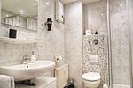 Badezimmer - Ferienwohnung Küstenliebe - Top-Hundeurlaub
