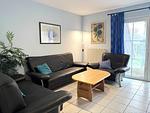 Wohnzimmer - Ferienhaus Albatros 1a - Top-Hundeurlaub