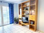 Wohnzimmer - Ferienhaus Albatros 1a - Top-Hundeurlaub