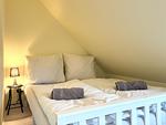 Schlafzimmer - Ferienhaus Albatros 1a - Top-Hundeurlaub