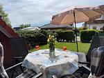 Terrasse - Ferienhaus Albatros 1a - Top-Hundeurlaub