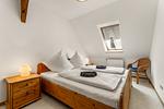 Schlafzimmer - Ferienwohnung Nordlicht - Top-Hundeurlaub