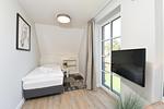 Schlafzimmer - Ferienhaus Gilde Hus Sylt - Top-Hundeurlaub