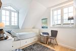 Schlafzimmer - Ferienhaus Dat Wiesenhuus Sylt - Top-Hundeurlaub