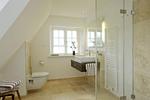 Badezimmer - Ferienhaus Sylt Hüs - urlauben unter Reet - Top-Hundeurlaub