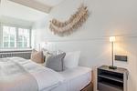 Schlafzimmer - Ferienhaus ToHus - Traumhaus am Wattenmeer/Keitum - Top-Hundeurlaub