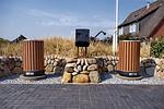 Fassade / Eingang - Ferienhaus Litj Horsa Hoog - Top-Hundeurlaub