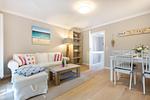 Wohnzimmer - Ferienwohnung Beach Hus - Top-Hundeurlaub