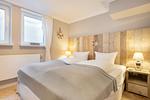 Schlafzimmer - Ferienwohnung Beach Hus - Top-Hundeurlaub