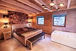 Schlafzimmer - Wellness Ferienhaus “Lotus I” - Top-Hundeurlaub