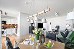 Wohnzimmer - Ferienwohnung Maltes Ostseekoje - Top-Hundeurlaub