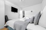 Schlafzimmer - Ferienwohnung Maltes Ostseekoje - Top-Hundeurlaub