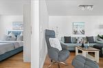 Wohnzimmer - Ferienwohnung Maltes Ostseekoje - Top-Hundeurlaub