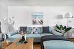 Wohnzimmer - Ferienwohnung Maltes Ostseekoje - Top-Hundeurlaub