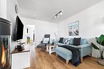 Wohnzimmer - Ferienwohnung Maltes Ostseekoje - Top-Hundeurlaub