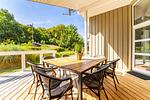 Terrasse mit Sitzecke - Ferienhaus 09 - Top-Hundeurlaub