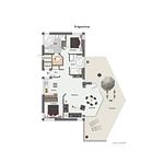 Grundriss - Ferienhaus 11 - Top-Hundeurlaub