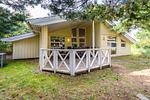 Blick zur Terrasse - Ferienhaus 12 - Top-Hundeurlaub