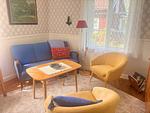 Wohnzimmer mit Sitzbereich im Fina Bohult Landhus in Småland - Fina Bohult Landhus - Top-Hundeurlaub