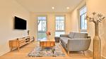 Wohnzimmer - Strandhaus Apartment 08 - Top-Hundeurlaub