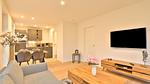 Wohnzimmer - Strandhaus Apartment 08 - Top-Hundeurlaub